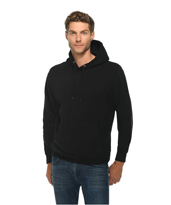 LS14001 - Lane Seven Unisex Premium Pullover Hooded Sweatshirt | Black