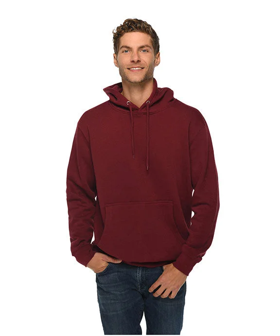 LS14001 - Lane Seven Unisex Premium Pullover Hooded Sweatshirt | Burgundy