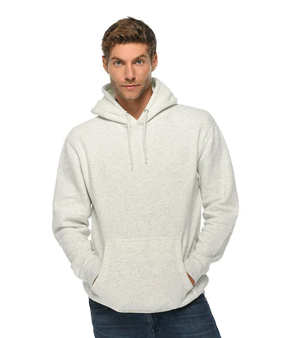 LS14001 - Lane Seven Unisex Premium Pullover Hooded Sweatshirt | Oatmeal Heather