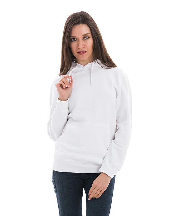 LS14001 - Lane Seven Unisex Premium Pullover Hooded Sweatshirt | White