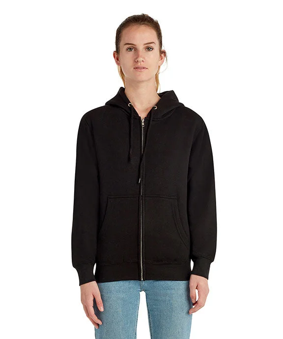 LS14003 - Lane Seven Unisex Premium Full-Zip Hooded Sweatshirt | Black