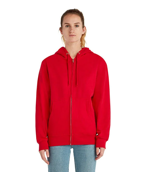 LS14003 - Lane Seven Unisex Premium Full-Zip Hooded Sweatshirt | Red