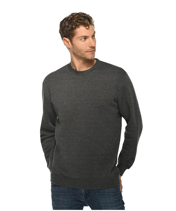 LS14004 - Lane Seven Unisex Premium Crewneck Sweatshirt | Charcoal Heather