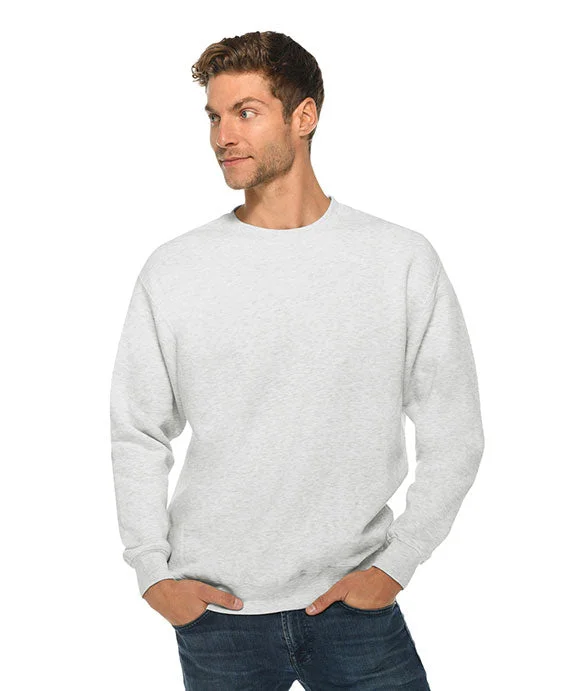 LS14004 - Lane Seven Unisex Premium Crewneck Sweatshirt | Oatmeal Heather