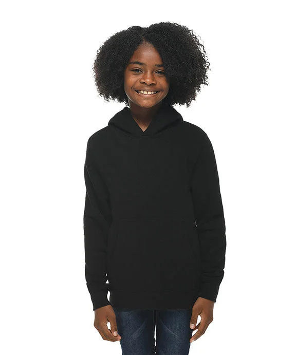 LS1401Y - Lane Seven Youth Premium Pullover Hooded Sweatshirt | Black