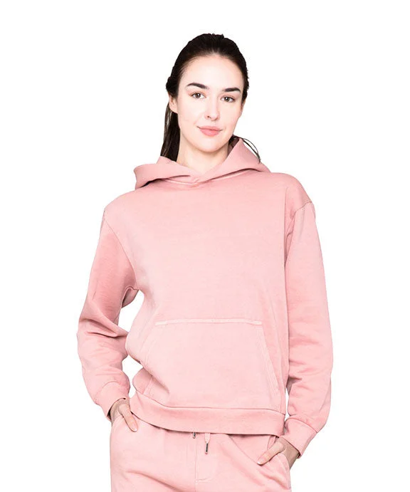 LS16001 - Lane Seven Unisex Urban Pullover Hooded Sweatshirt | Salmon