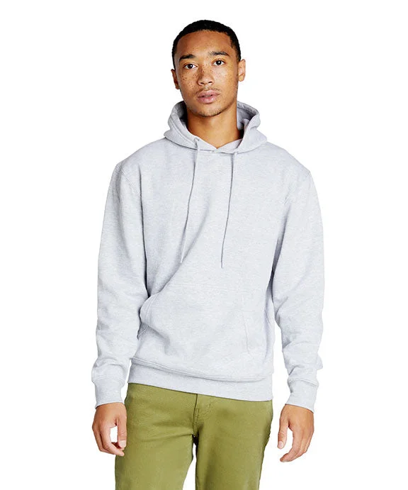 LS18002 - Lane Seven Unisex Future Fleece Hooded Sweatshirt | Heather Grey