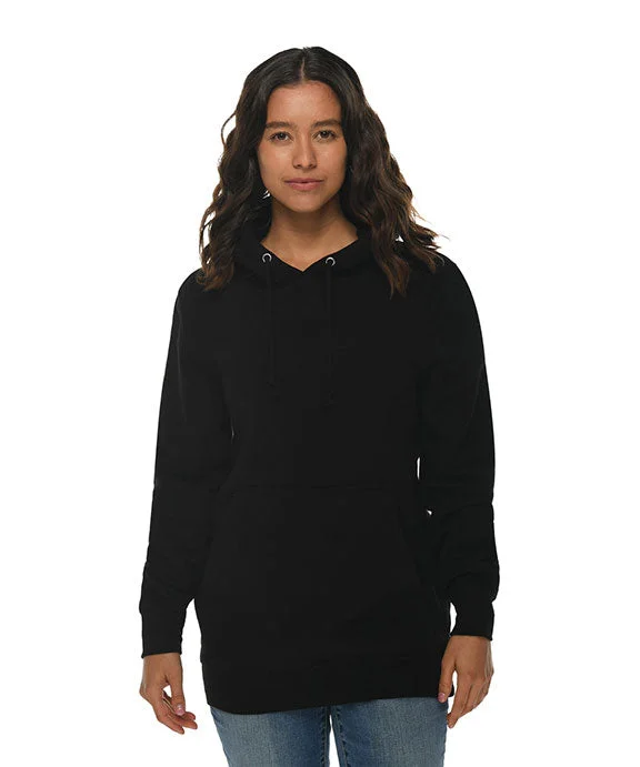 LS19001 - Lane Seven Unisex Heavyweight Pullover Hooded Sweatshirt | Black