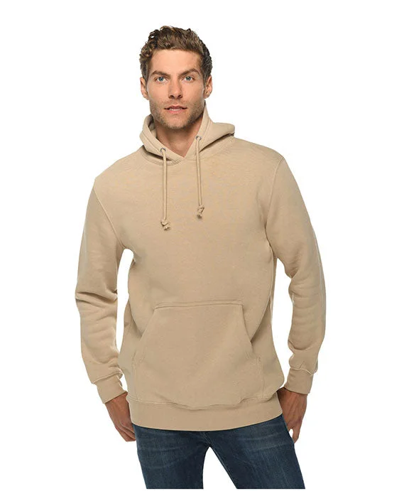 LS19001 - Lane Seven Unisex Heavyweight Pullover Hooded Sweatshirt | Mushroom