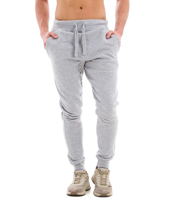 LST006 - Lane Seven Unisex Premium Jogger Pants | Heather Grey