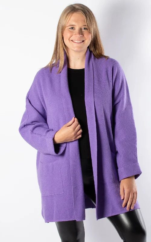 Amber Cardigan | Lilac