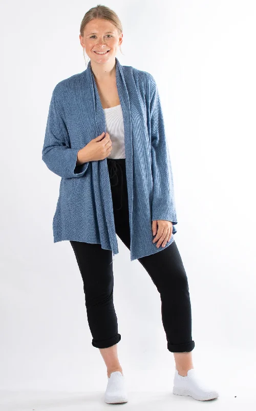 Susanna Soft Touch Cardigan | Denim