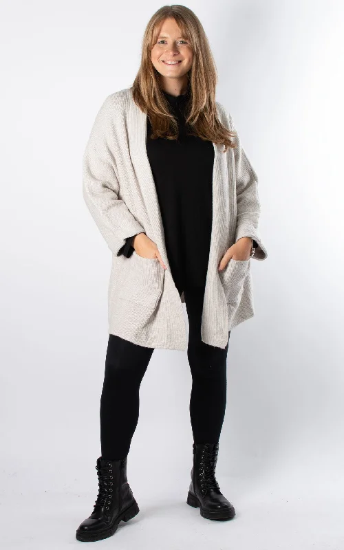 Yvonne Cardigan | Pale Grey