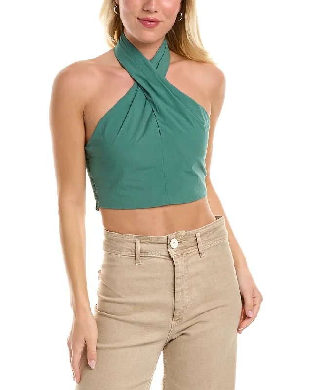 Derek Lam 10 Crosby Chaya Crop Top