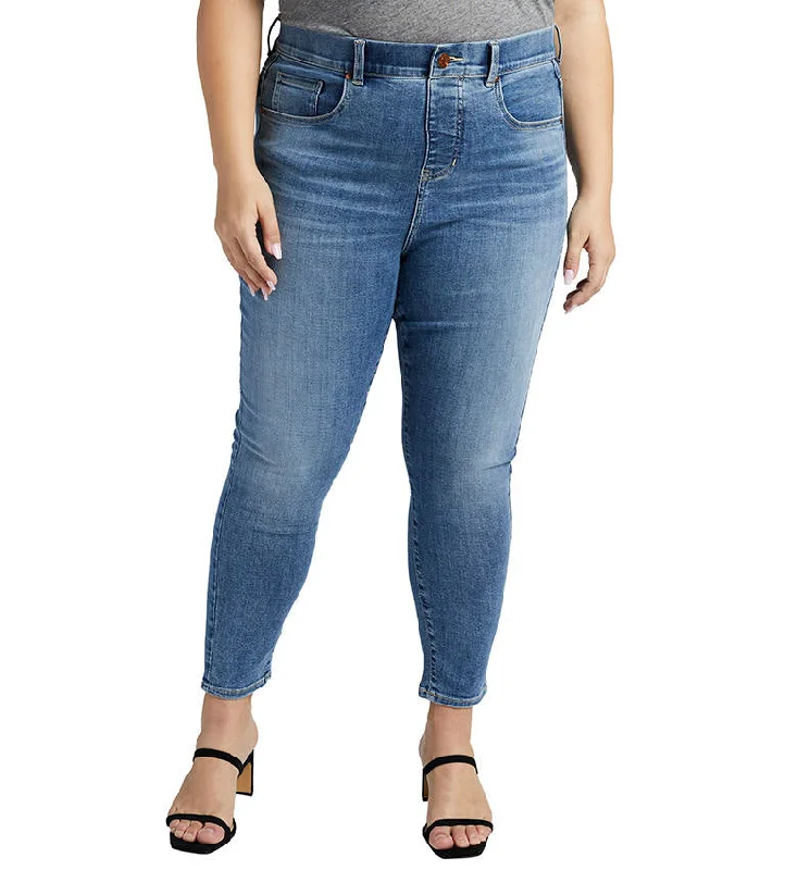 Jag Valentina High Rise Skinny Crop In Boardwalk Plus