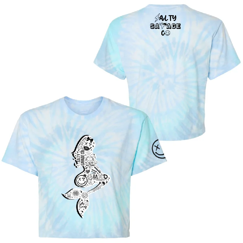 Aqua Tie Dye